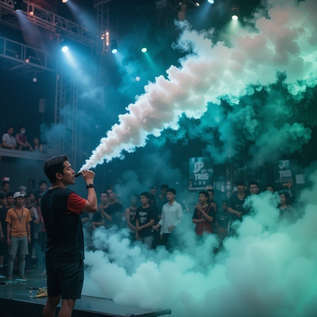 National Vape Cloud Competition Held in Bandung