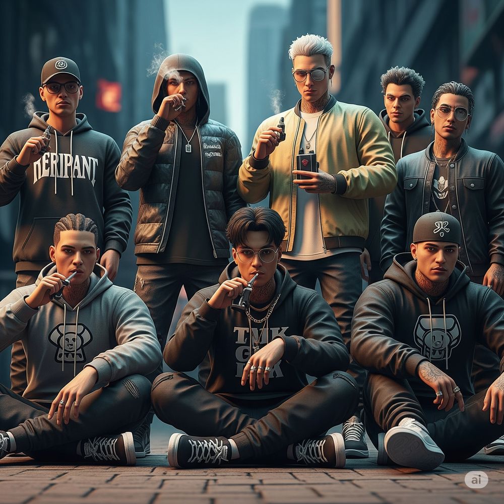 Digital Vape Avatars in Youth Subculture