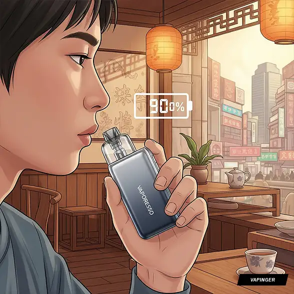 Vaporesso Luxe XR Delivers High Battery Efficiency